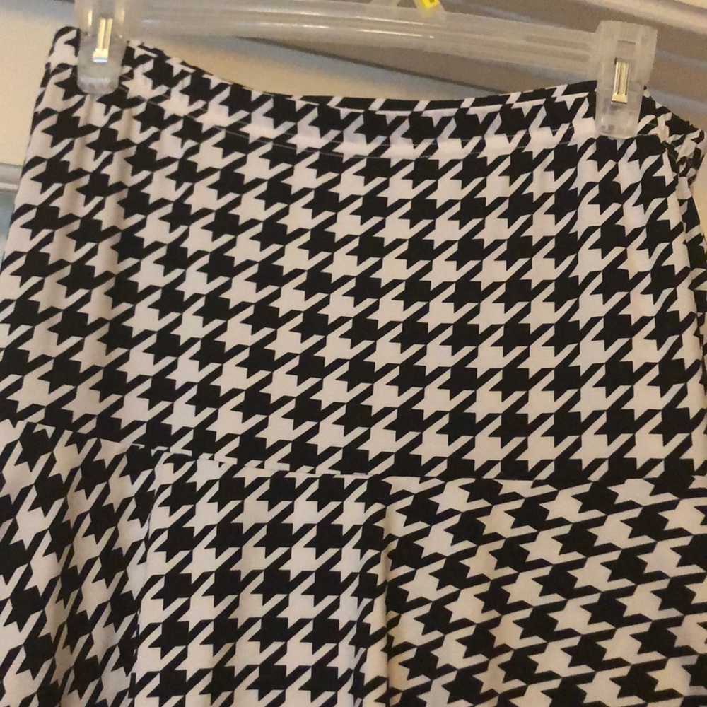 Beautiful black and white layered skirt